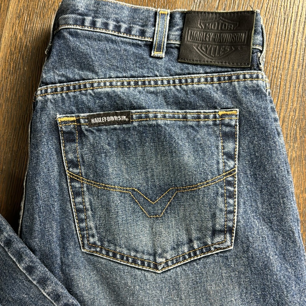 HARLEY-DAVIDSON™️ Men's Size 38x30 Regular Bootcut Jeans